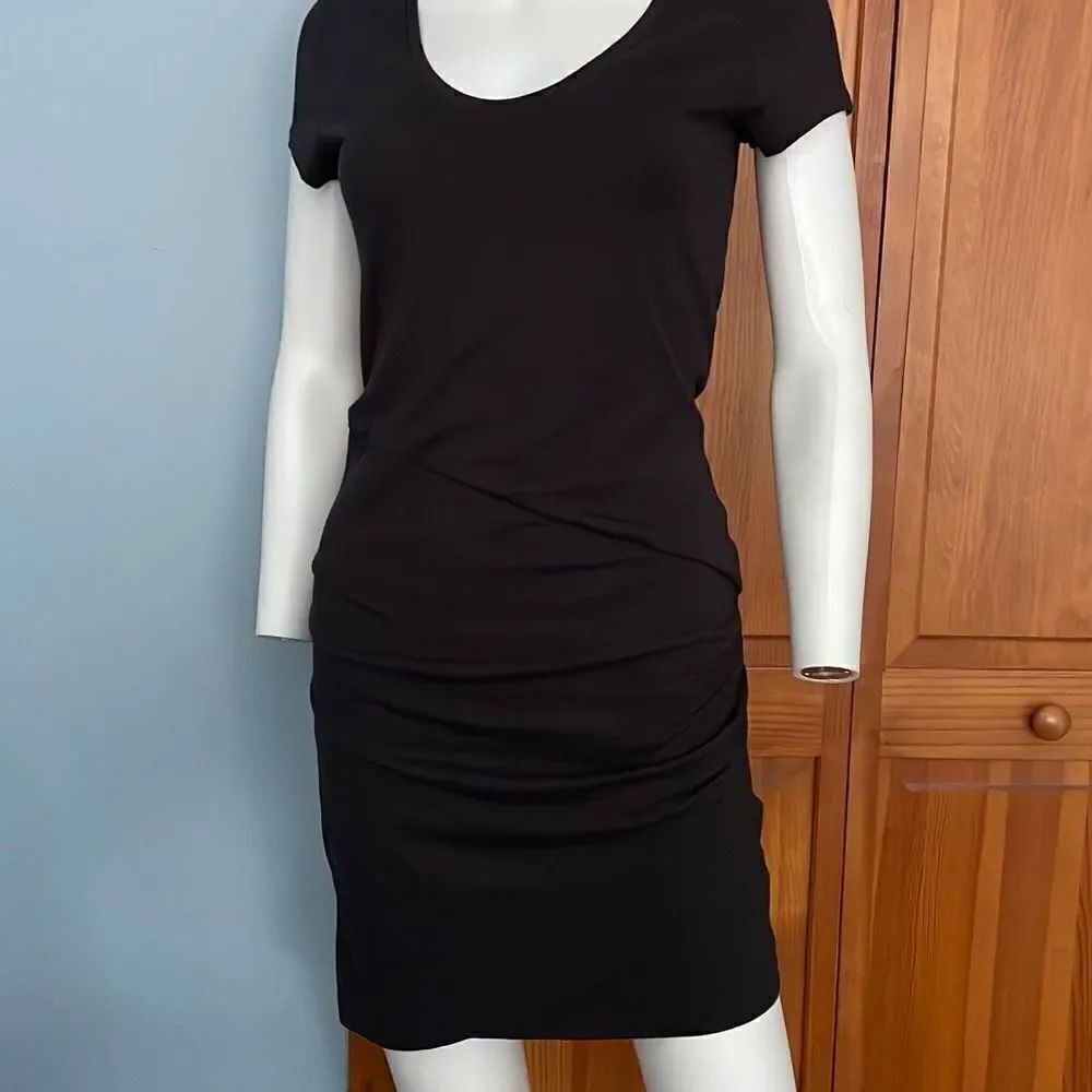 Athleta Black Central Bodycon Dress XS